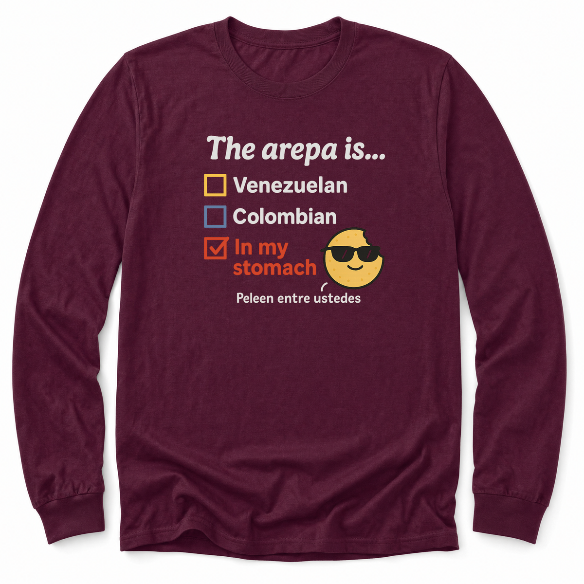 Cultura Estampada — Maroon
