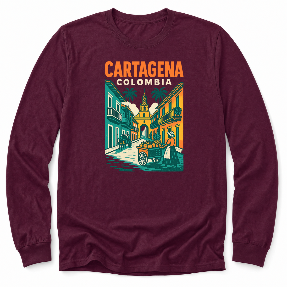 Cultura Estampada — Maroon
