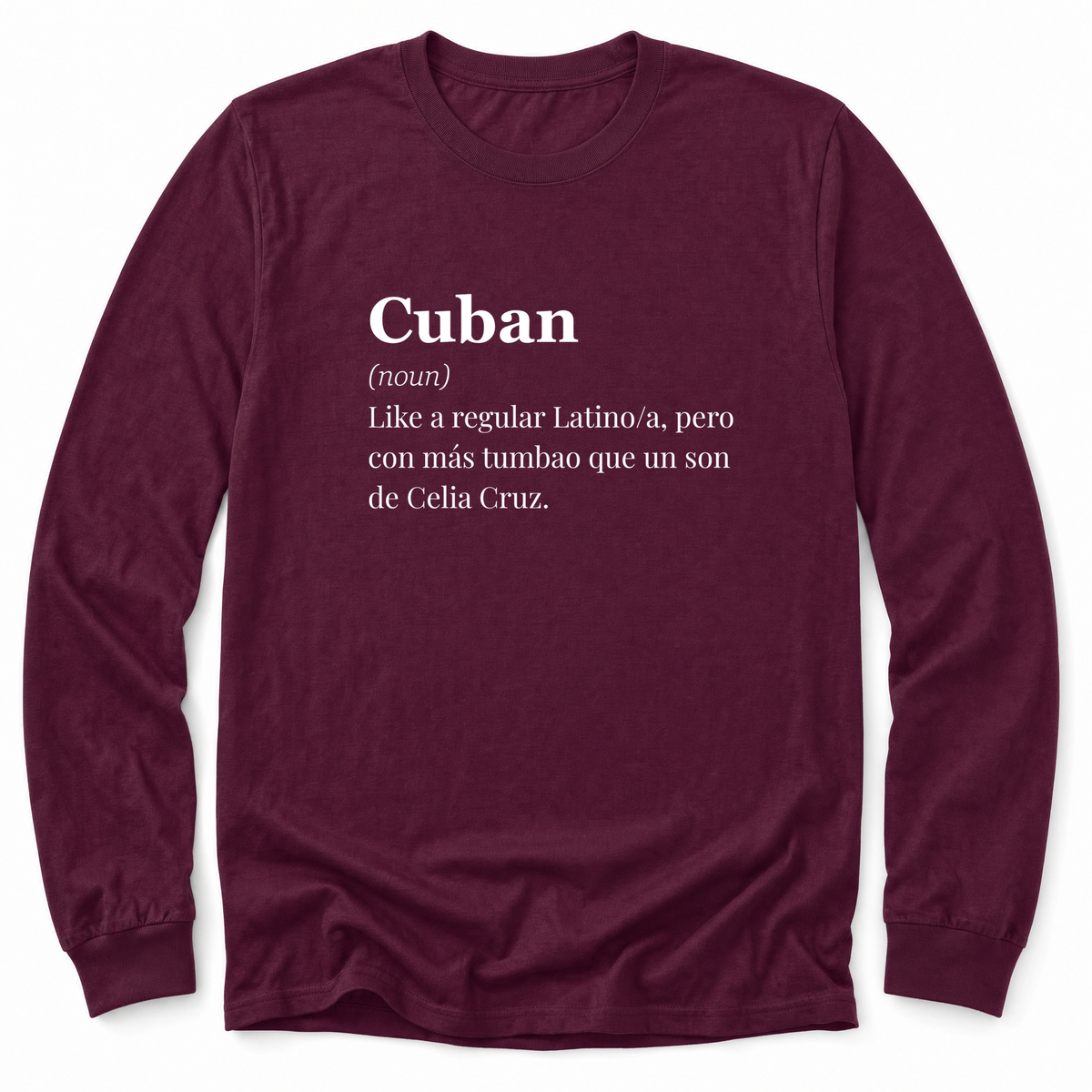 Cultura Estampada — Maroon