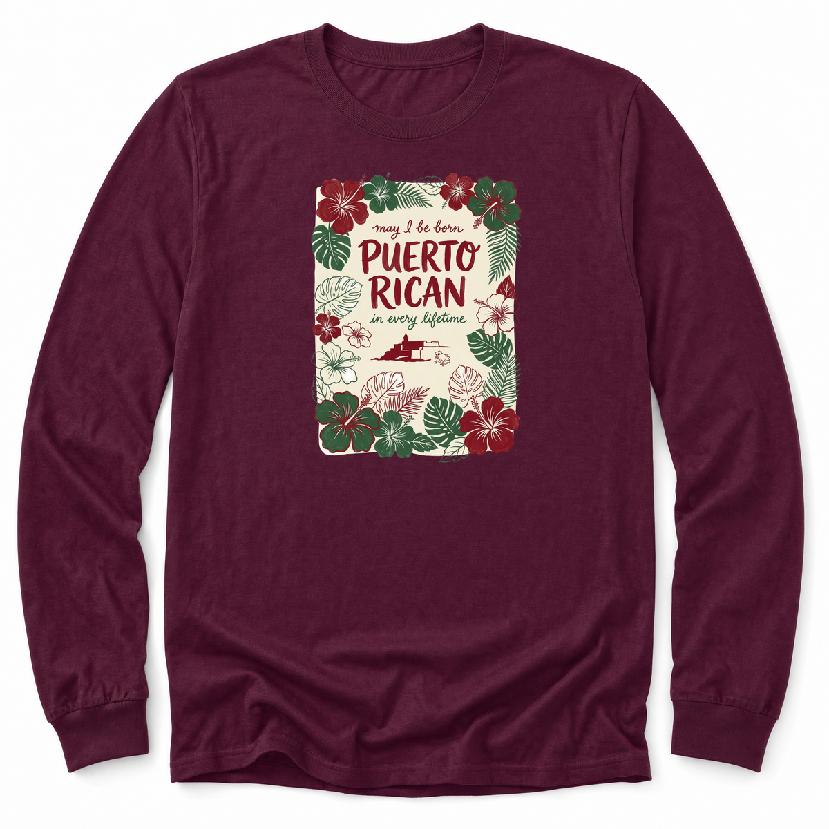 Cultura Estampada — Maroon