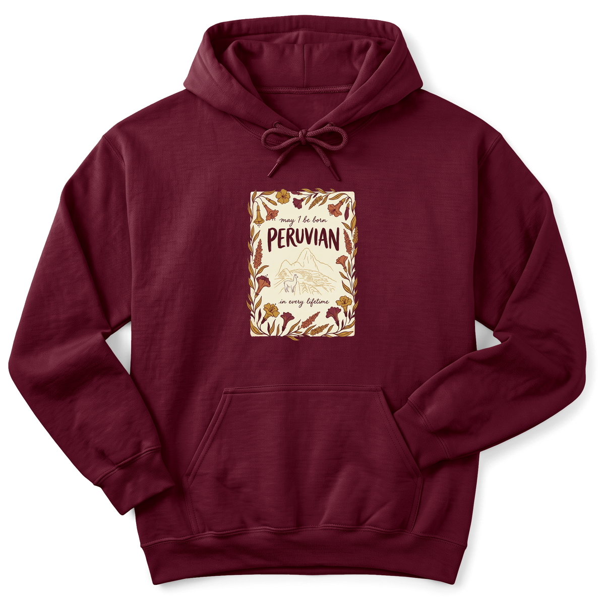 Cultura Estampada — Maroon