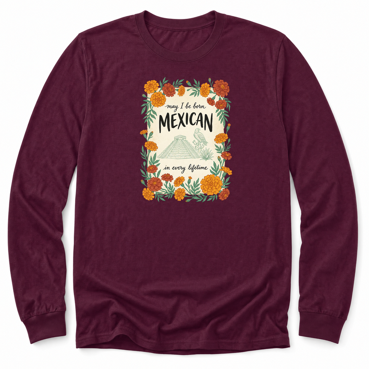 Cultura Estampada — Maroon
