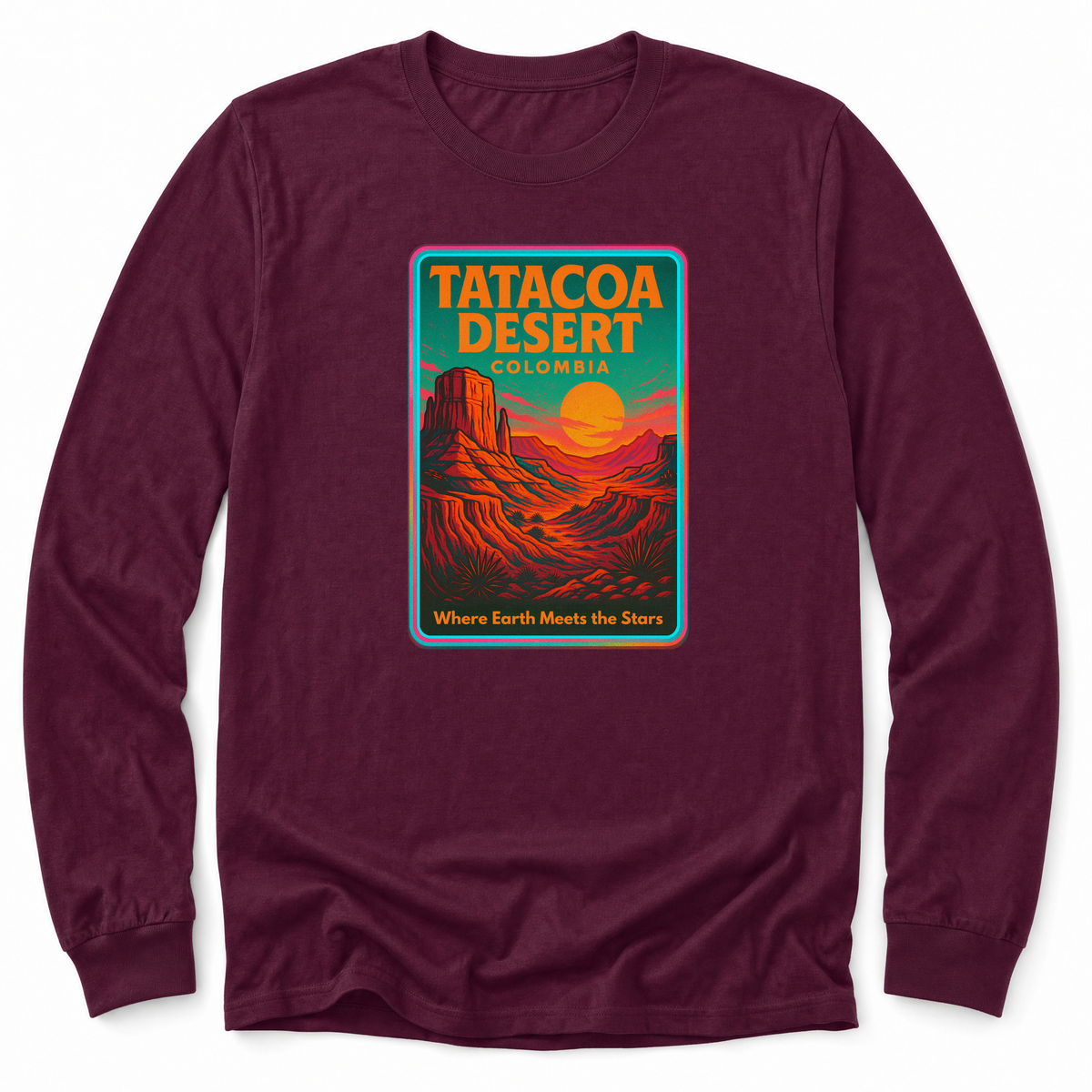 Cultura Estampada — Maroon