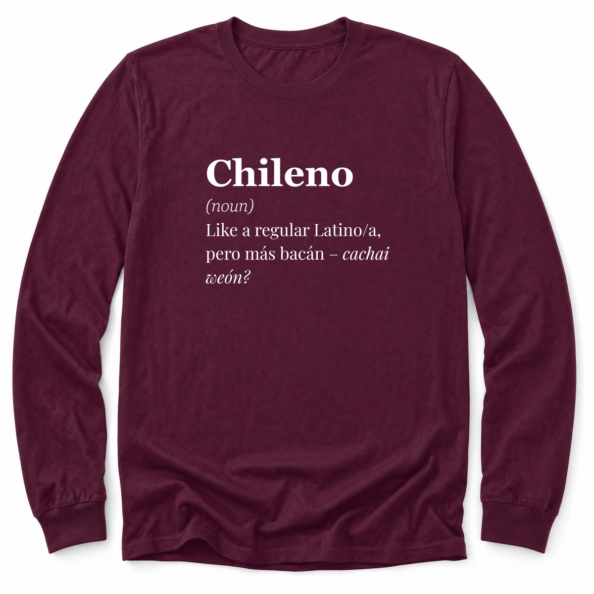 Cultura Estampada — Maroon