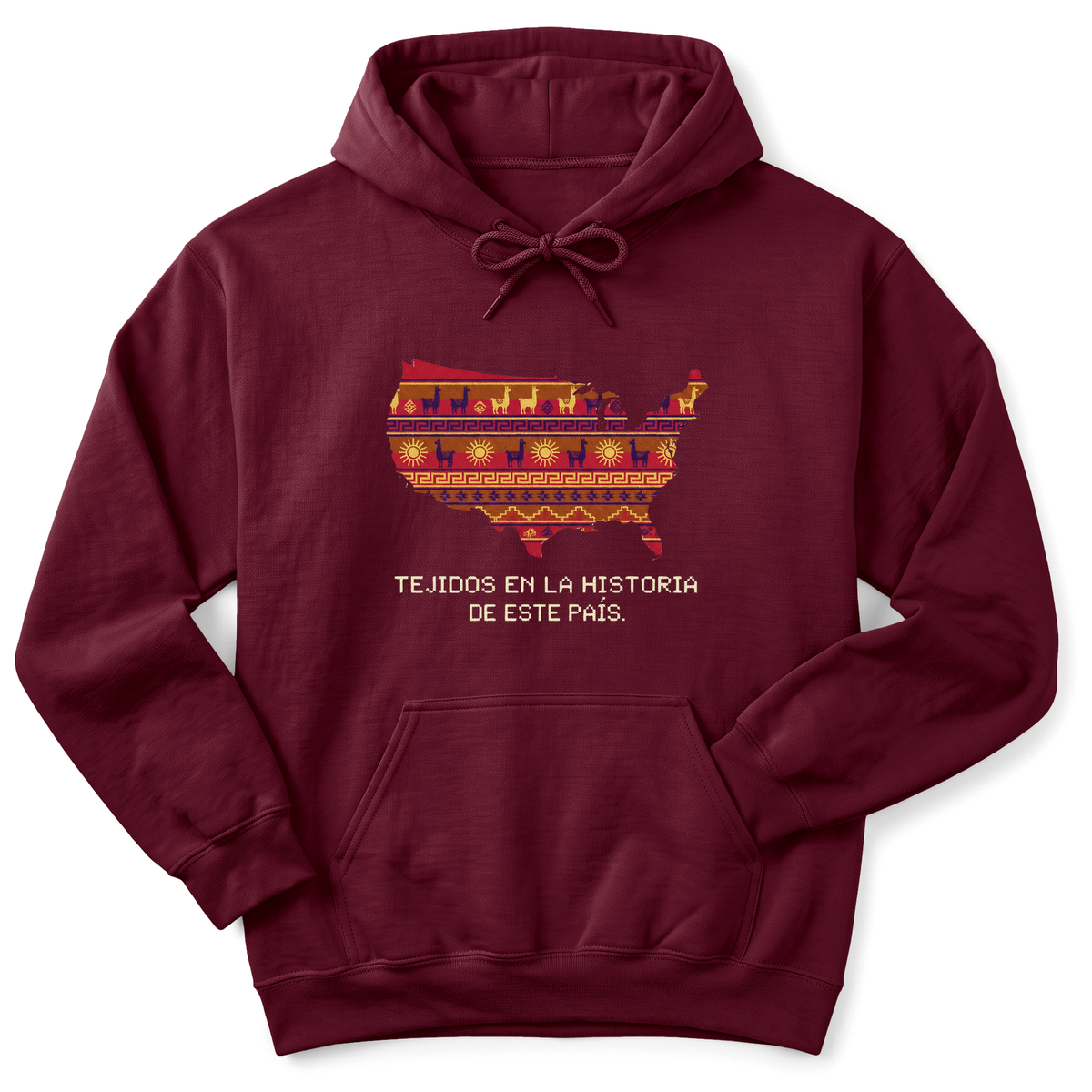 Cultura Estampada — Maroon