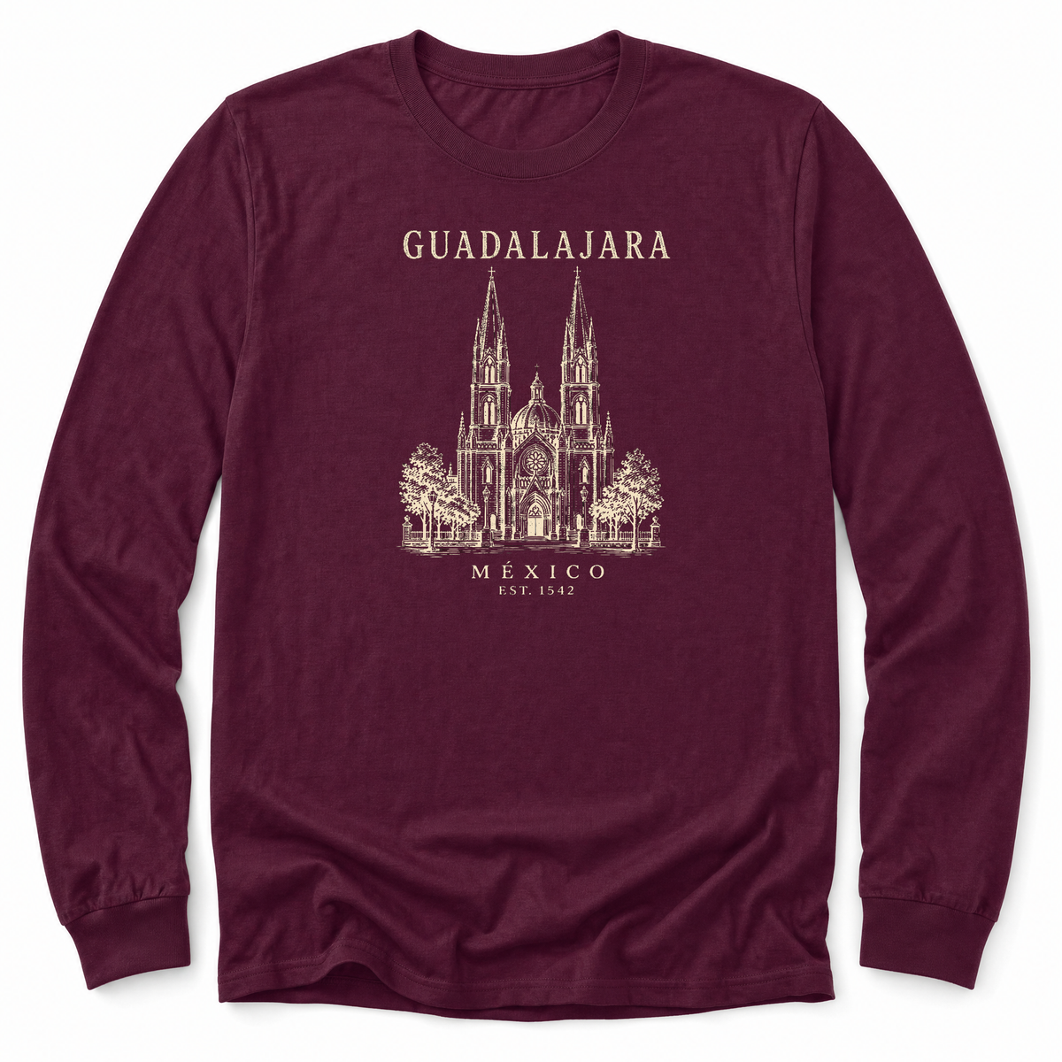 Cultura Estampada — Maroon