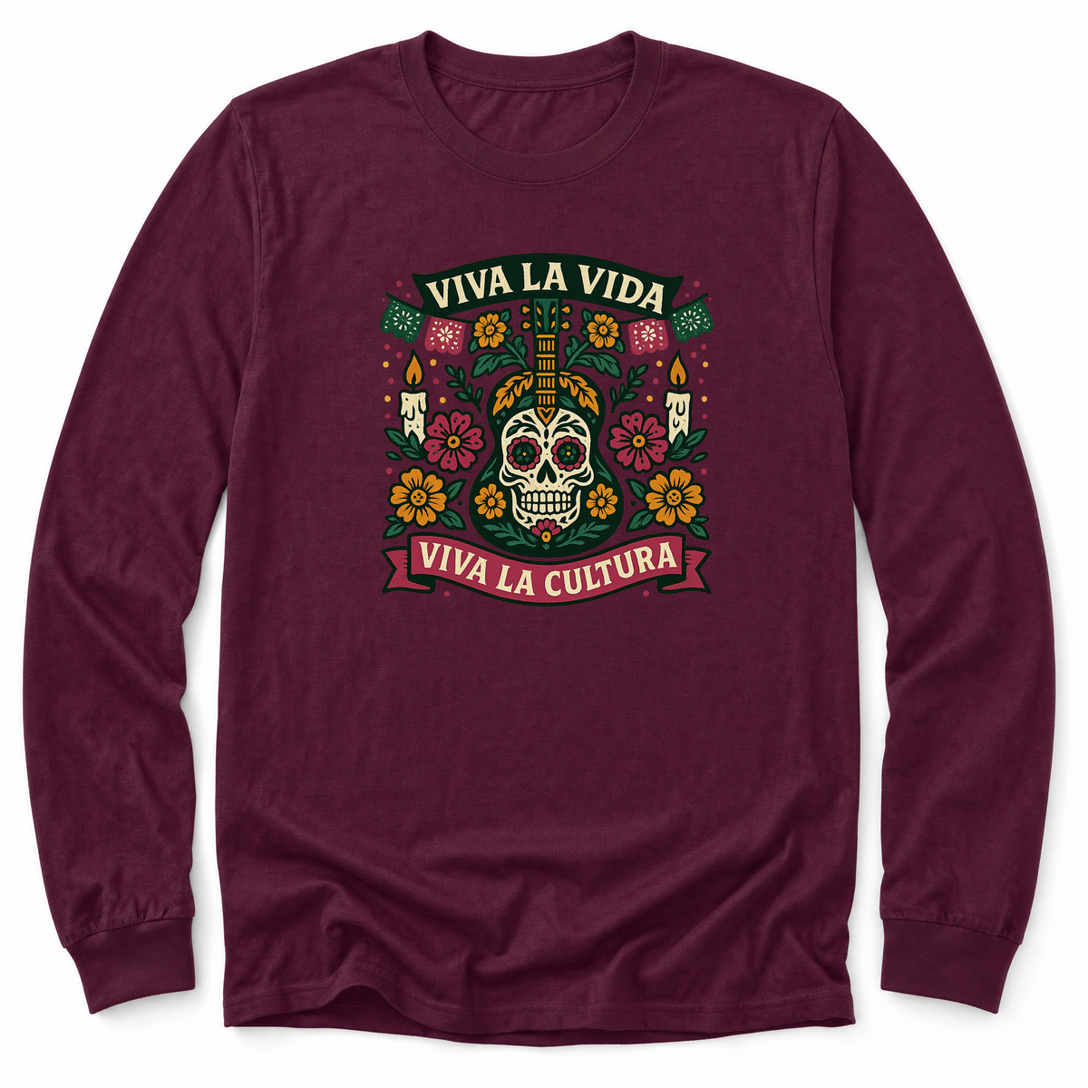 Cultura Estampada — Maroon