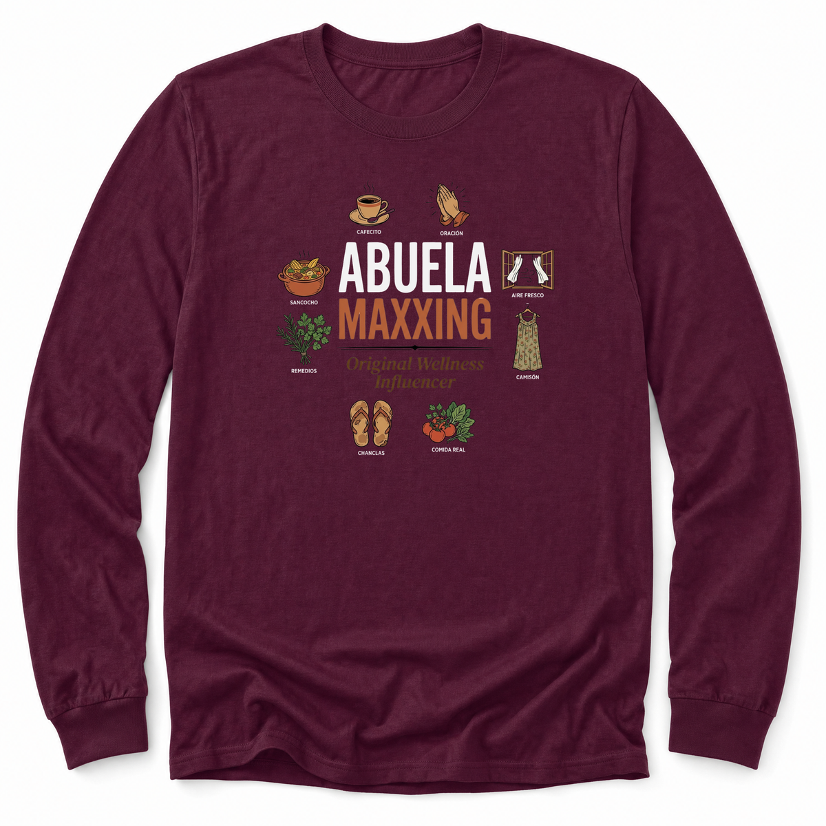 Cultura Estampada — Maroon