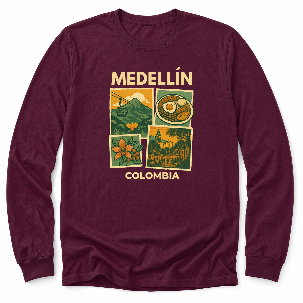 Cultura Estampada — Maroon