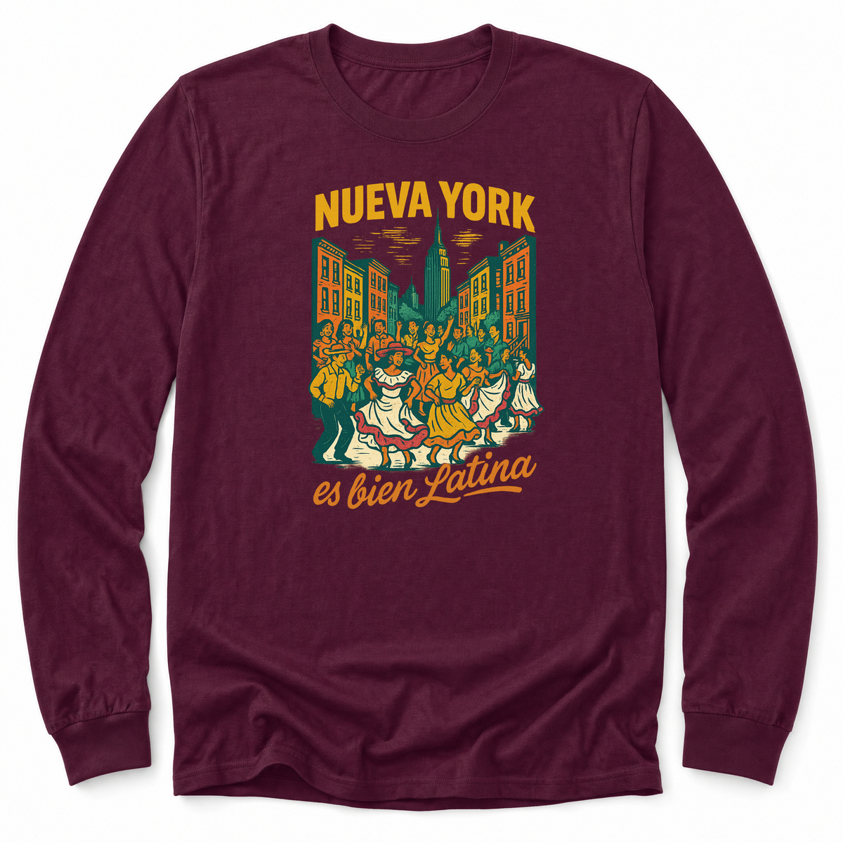 Cultura Estampada — Maroon