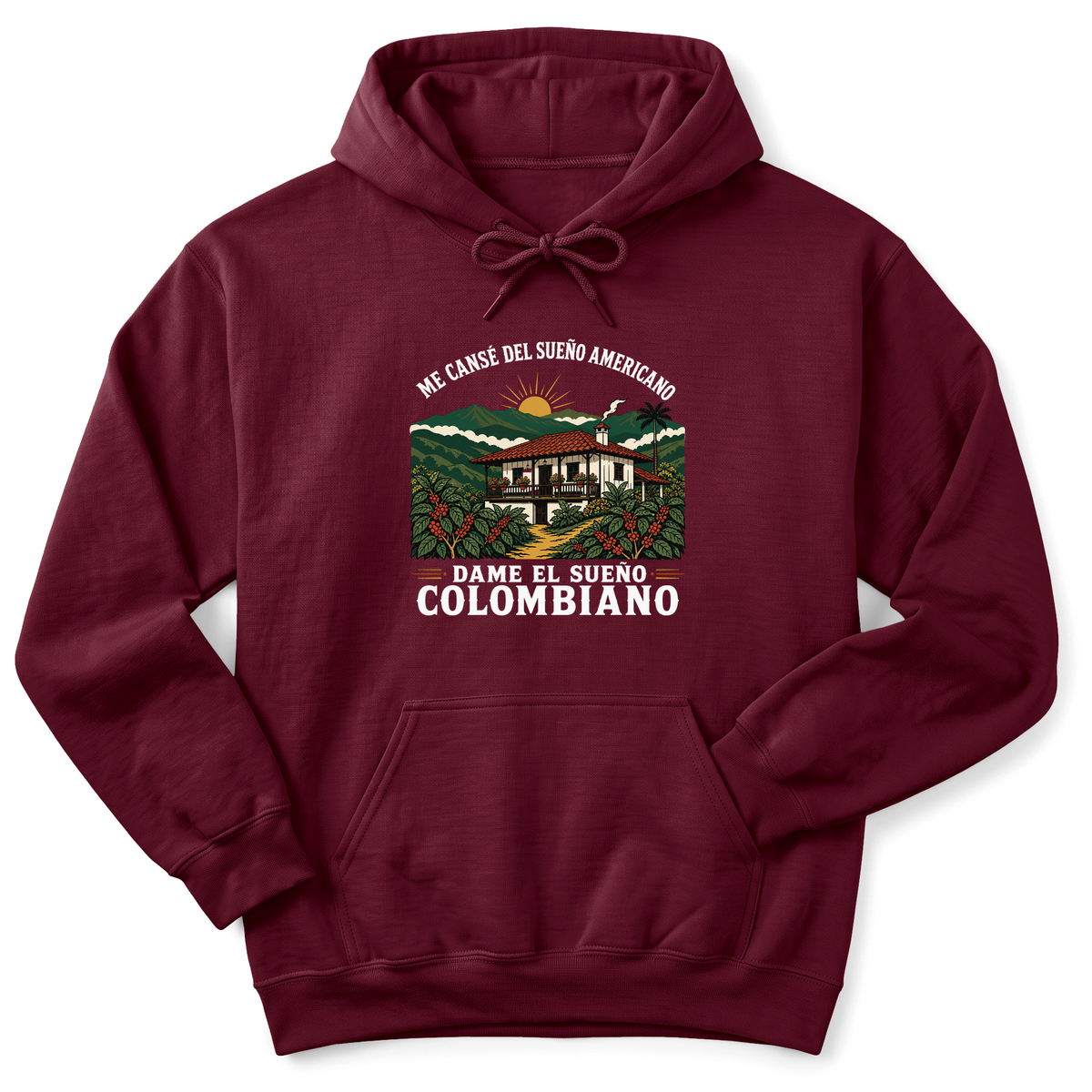 Cultura Estampada — Maroon
