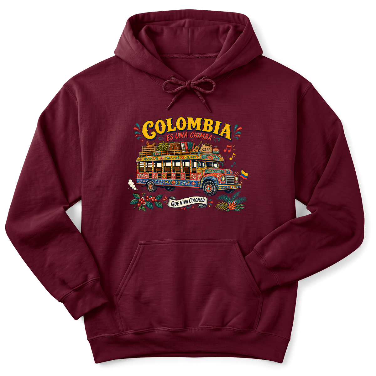 Cultura Estampada — Maroon