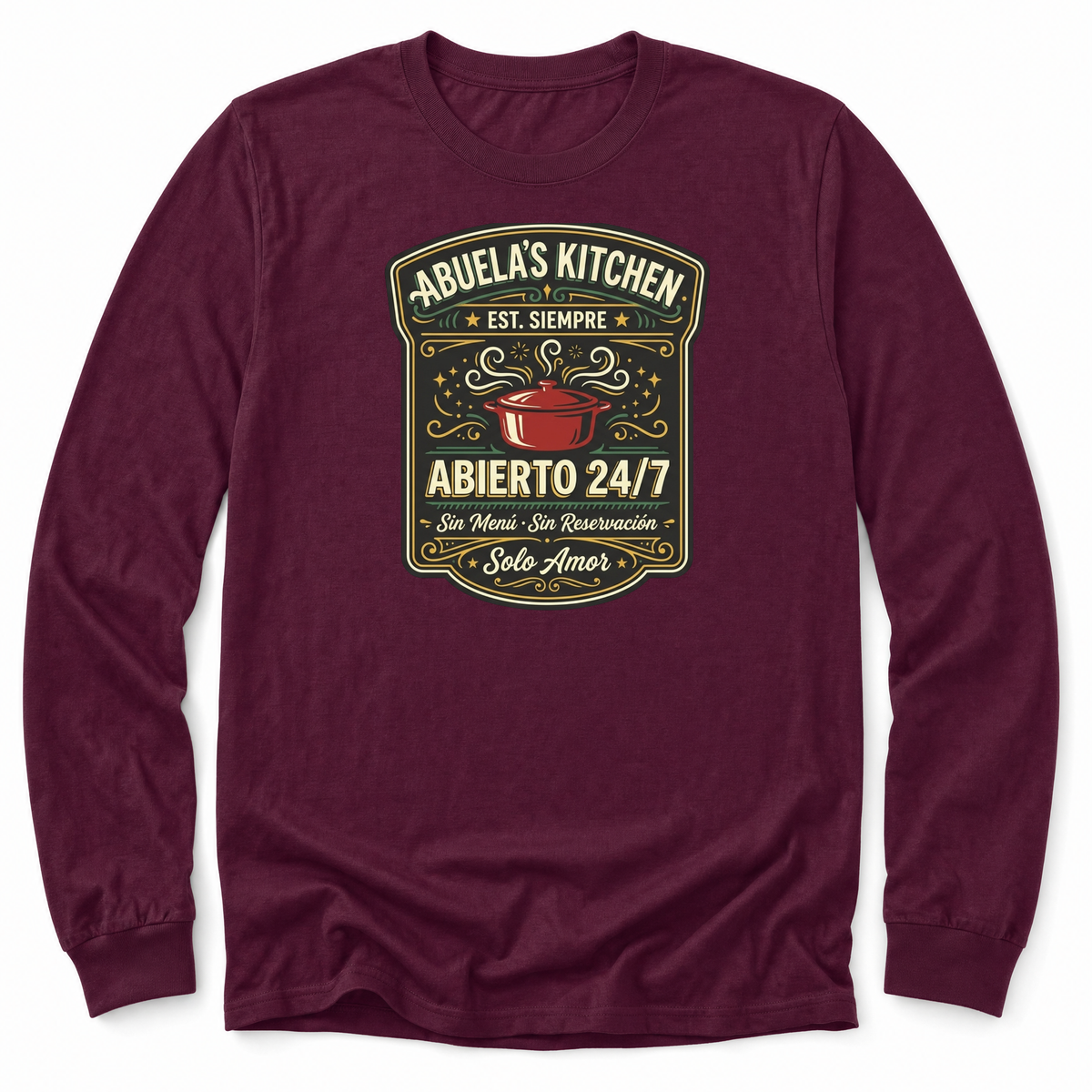 Cultura Estampada — Maroon