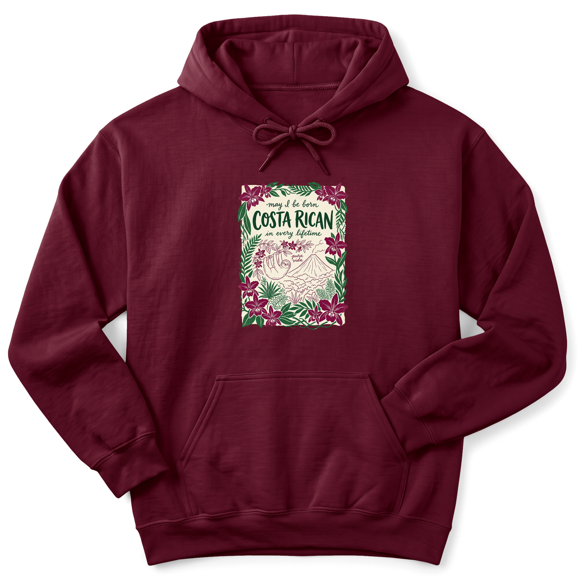 Cultura Estampada — Maroon