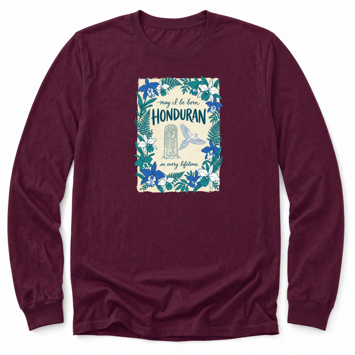 Cultura Estampada — Maroon