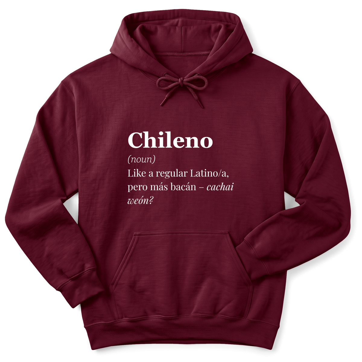 Cultura Estampada — Maroon