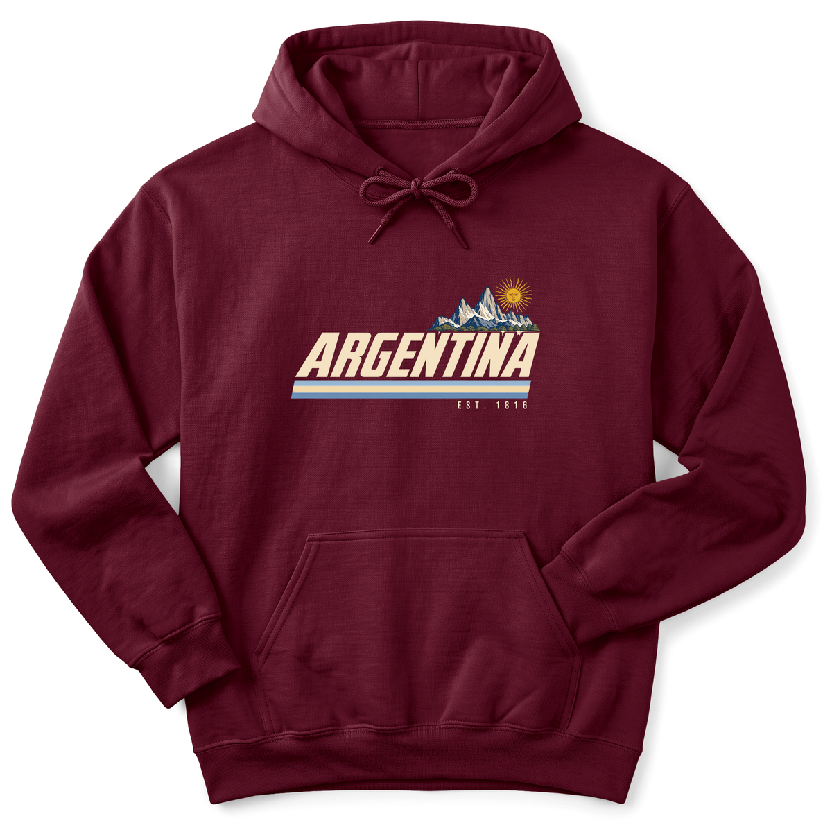 Cultura Estampada — Maroon