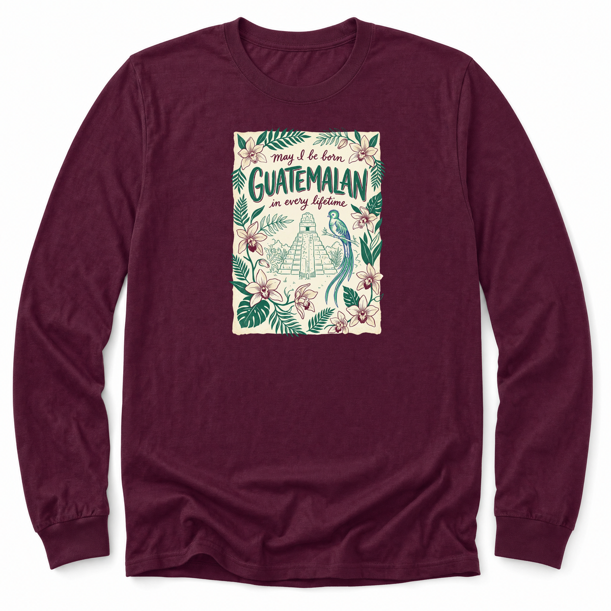 Cultura Estampada — Maroon