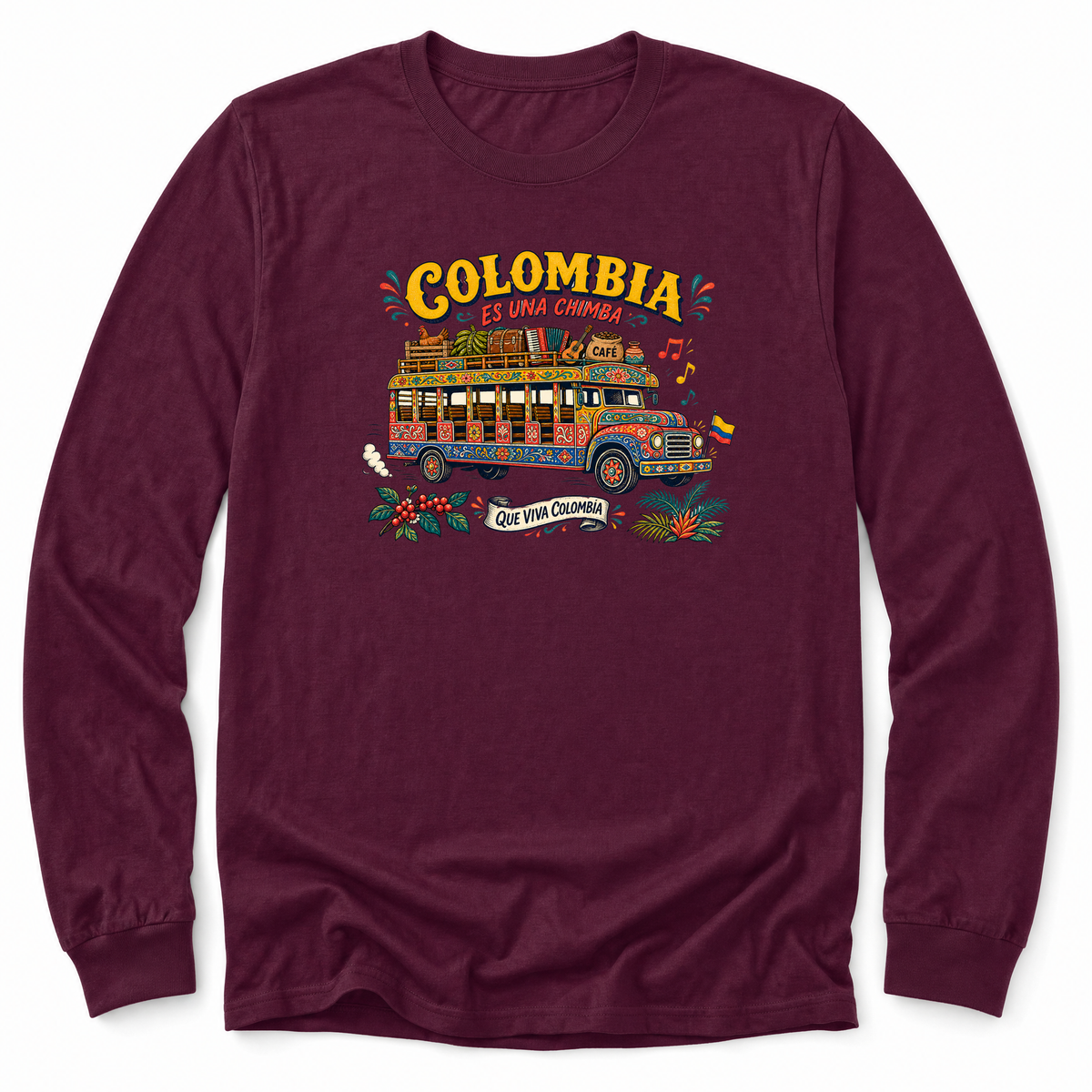 Cultura Estampada — Maroon