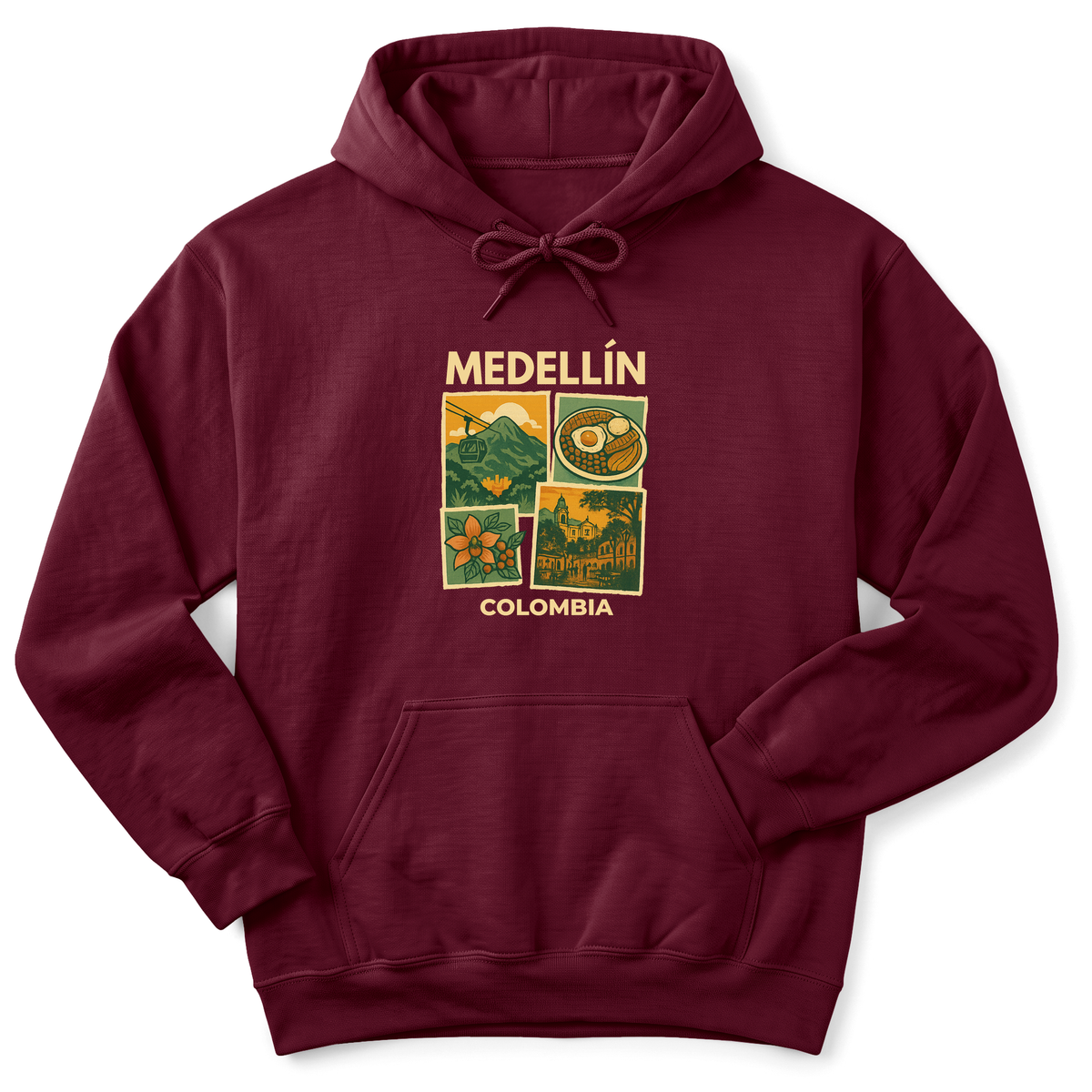 Cultura Estampada — Maroon