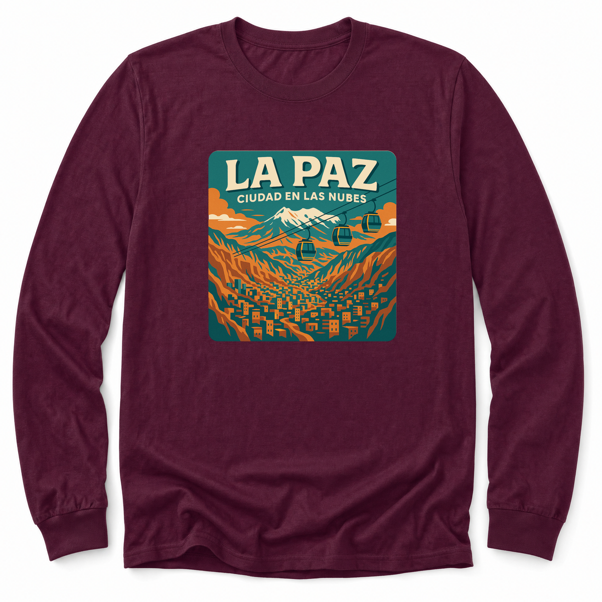 Cultura Estampada — Maroon