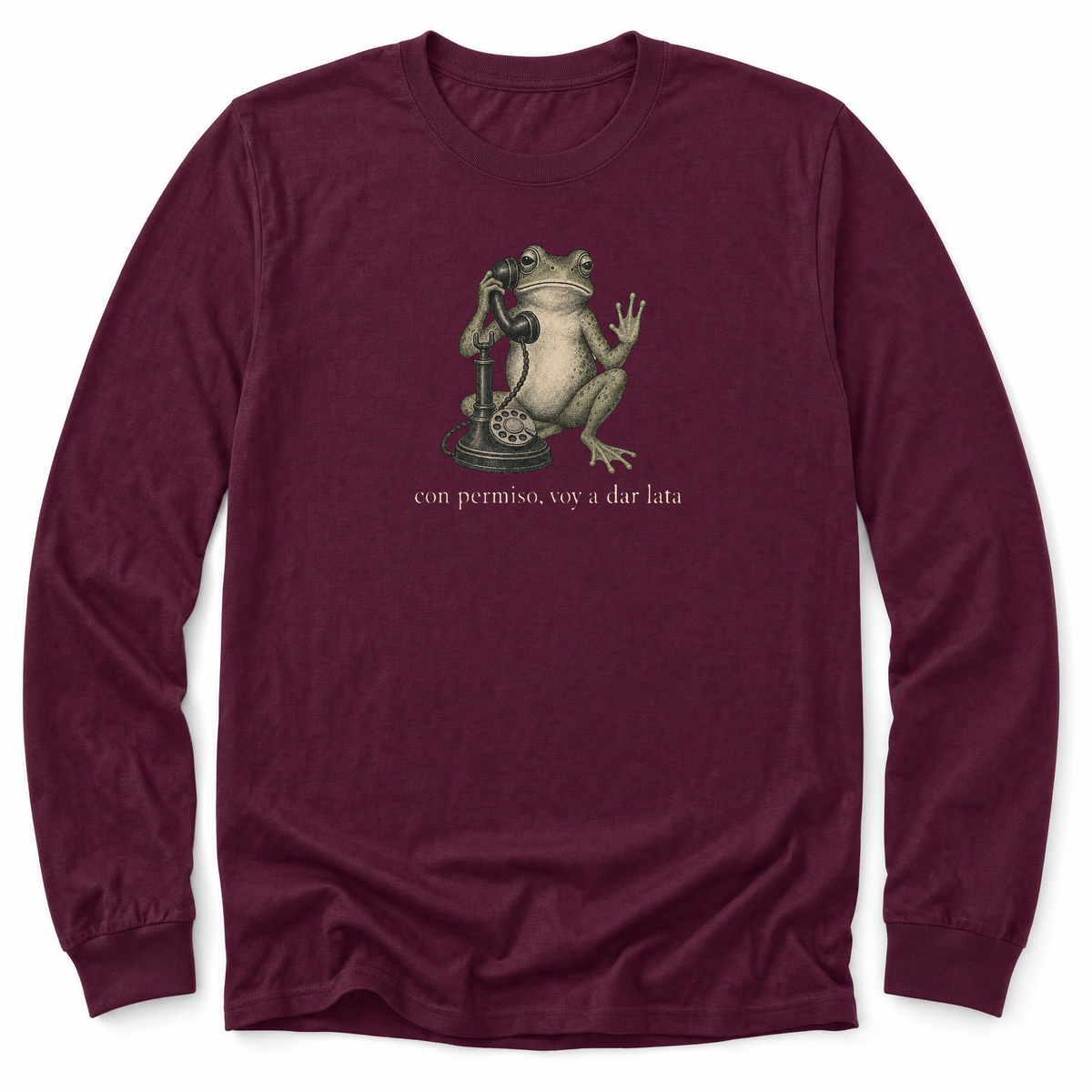 Cultura Estampada — Maroon
