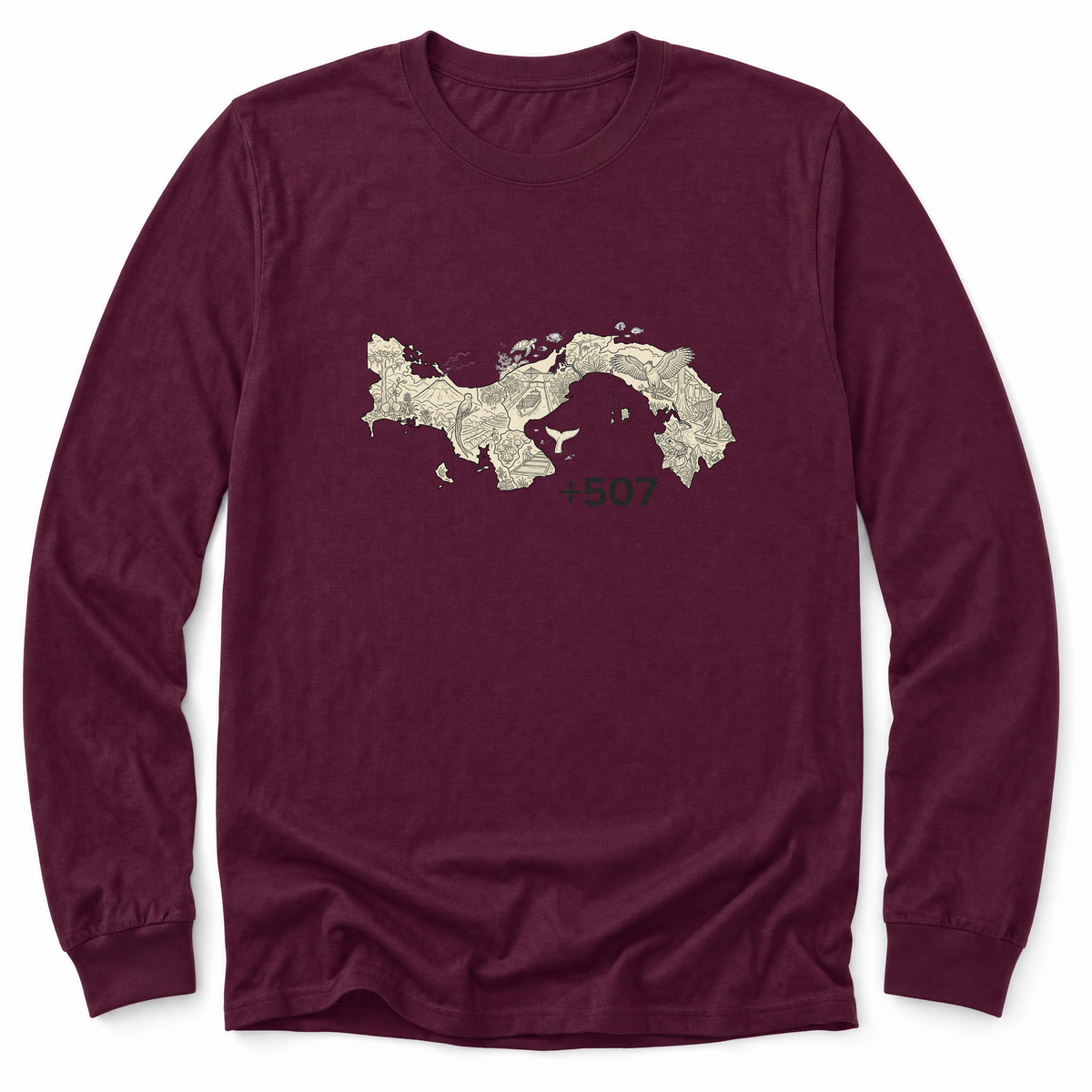 Cultura Estampada — Maroon