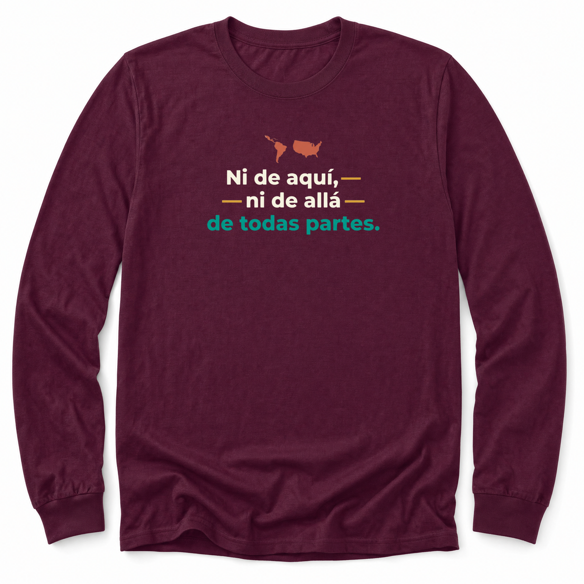 Cultura Estampada — Maroon