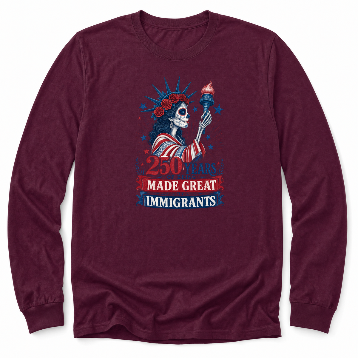 Cultura Estampada — Maroon
