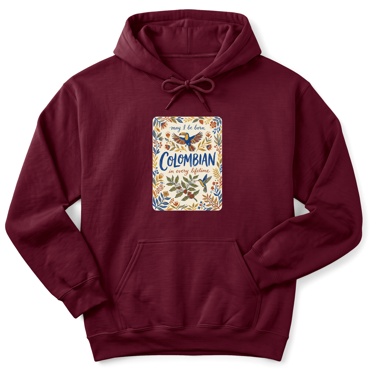 Cultura Estampada — Maroon