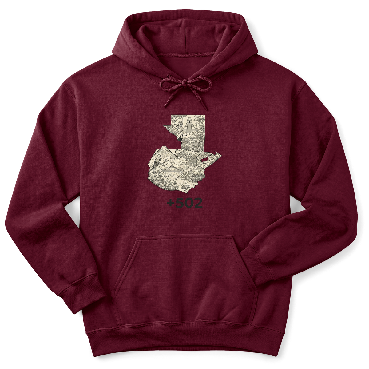 Cultura Estampada — Maroon
