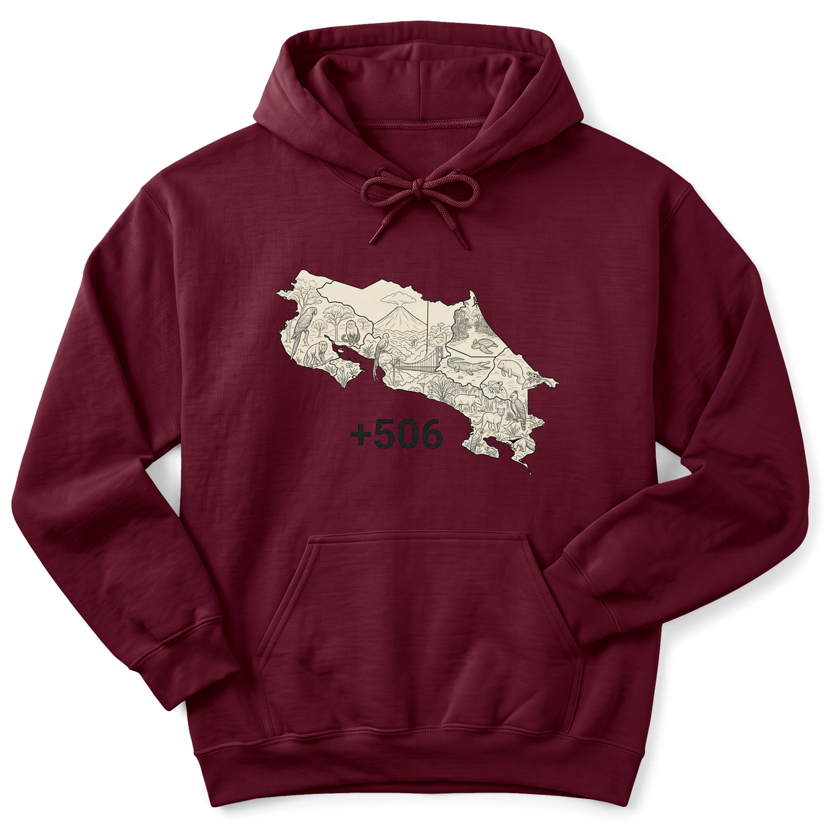 Cultura Estampada — Maroon
