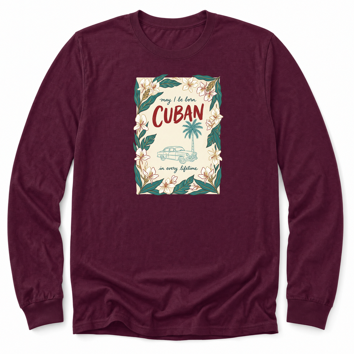 Cultura Estampada — Maroon