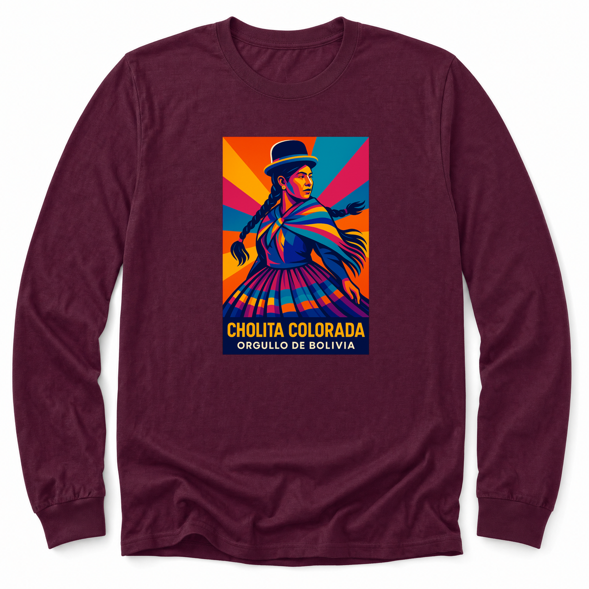 Cultura Estampada — Maroon