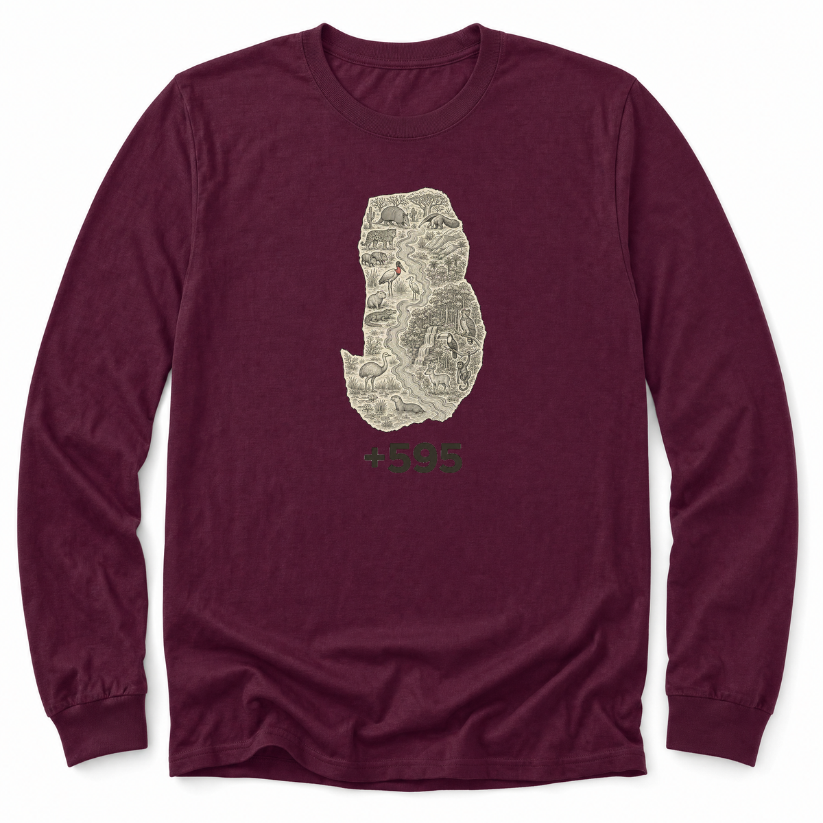 Cultura Estampada — Maroon