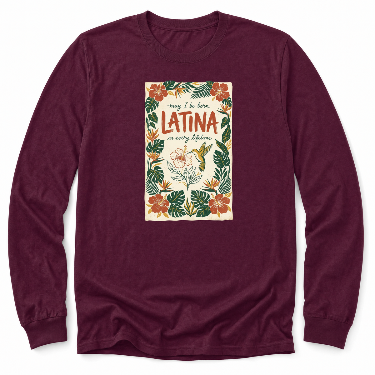 Cultura Estampada — Maroon