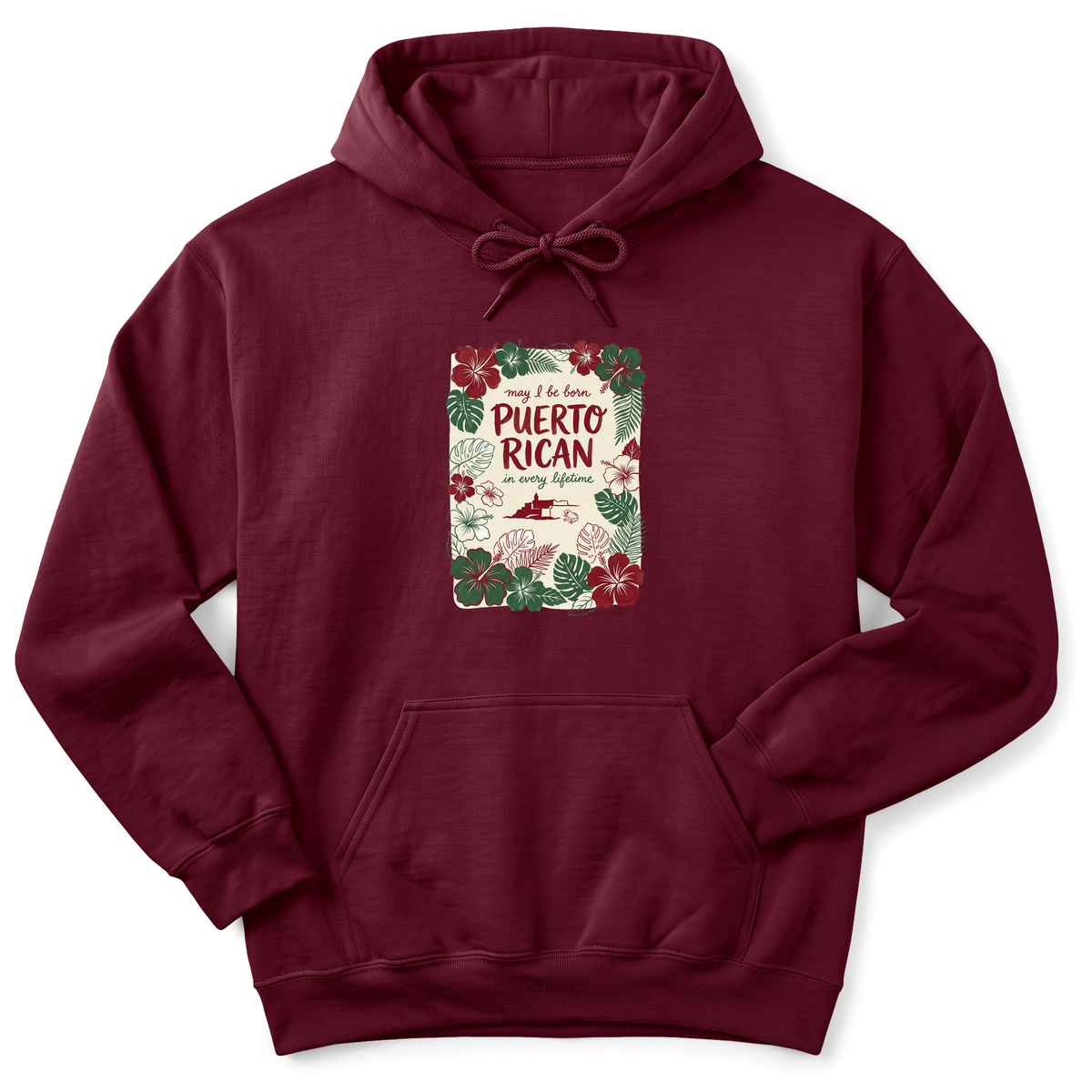 Cultura Estampada — Maroon
