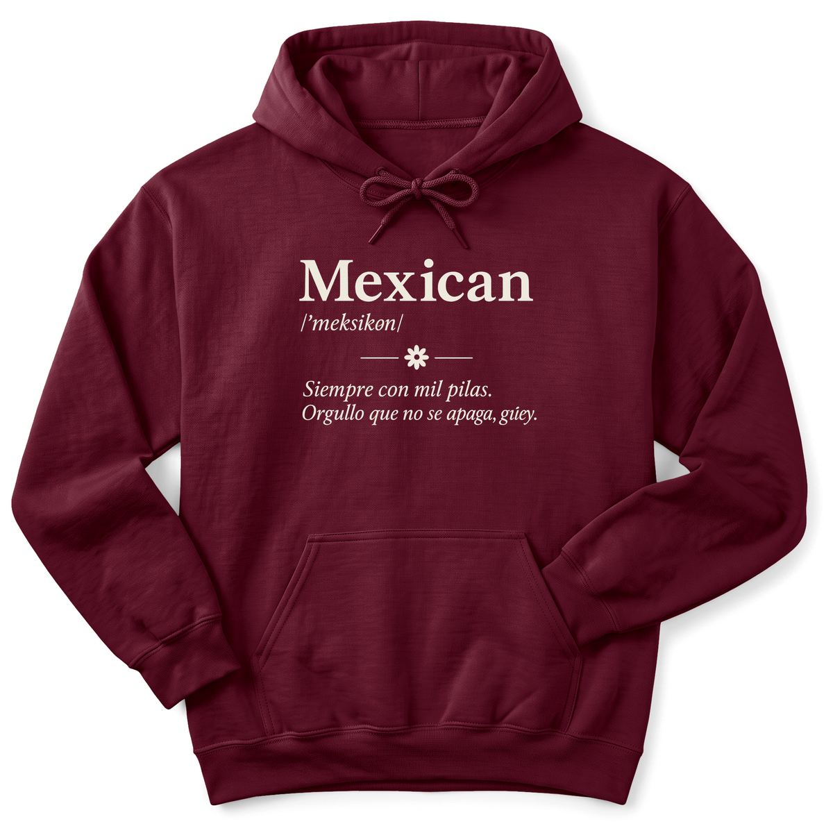 Cultura Estampada — Maroon