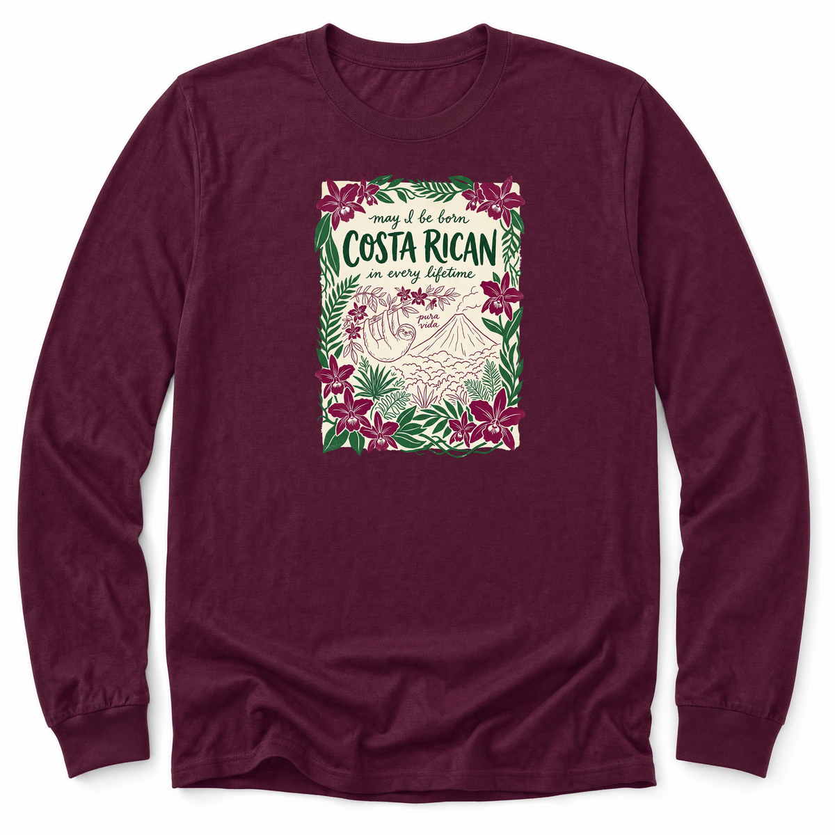 Cultura Estampada — Maroon