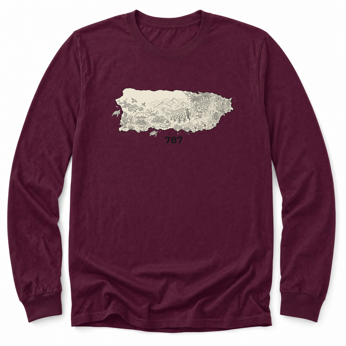 Cultura Estampada — Maroon
