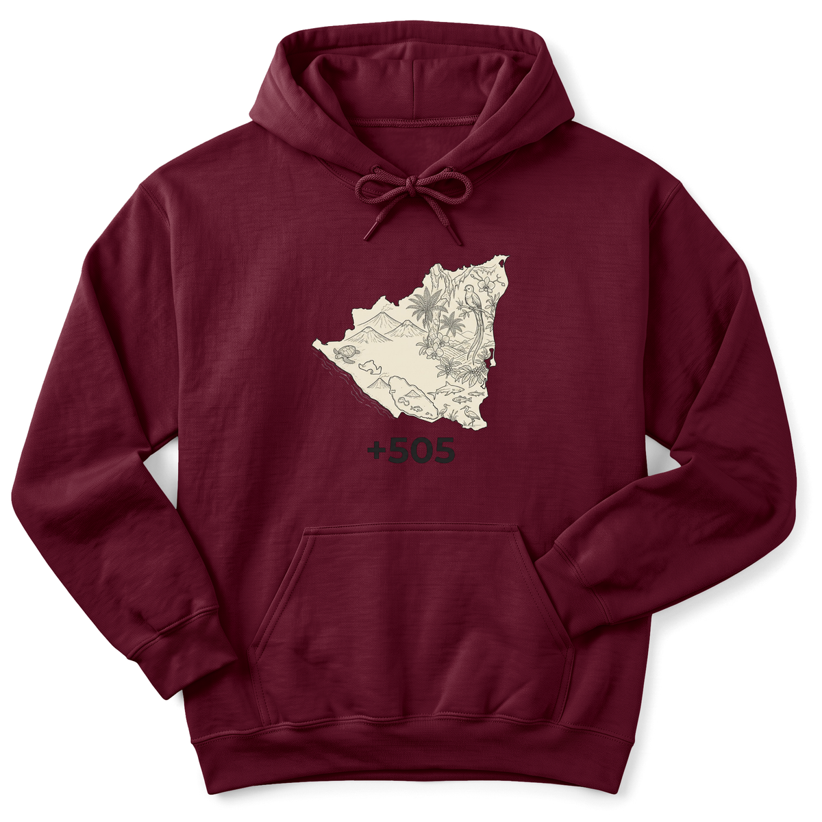 Cultura Estampada — Maroon