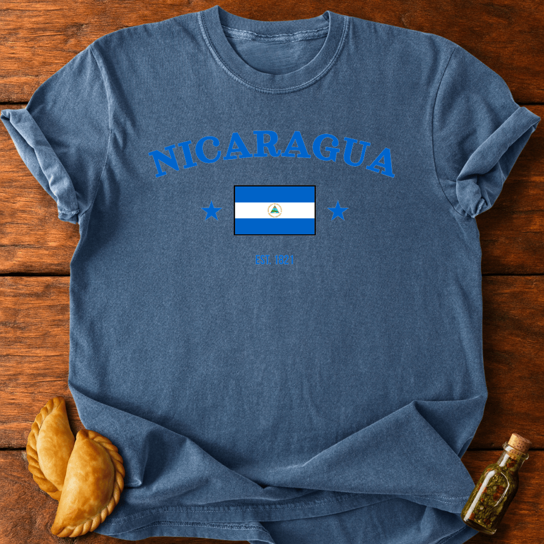 Nicaragua Flag T-Shirt