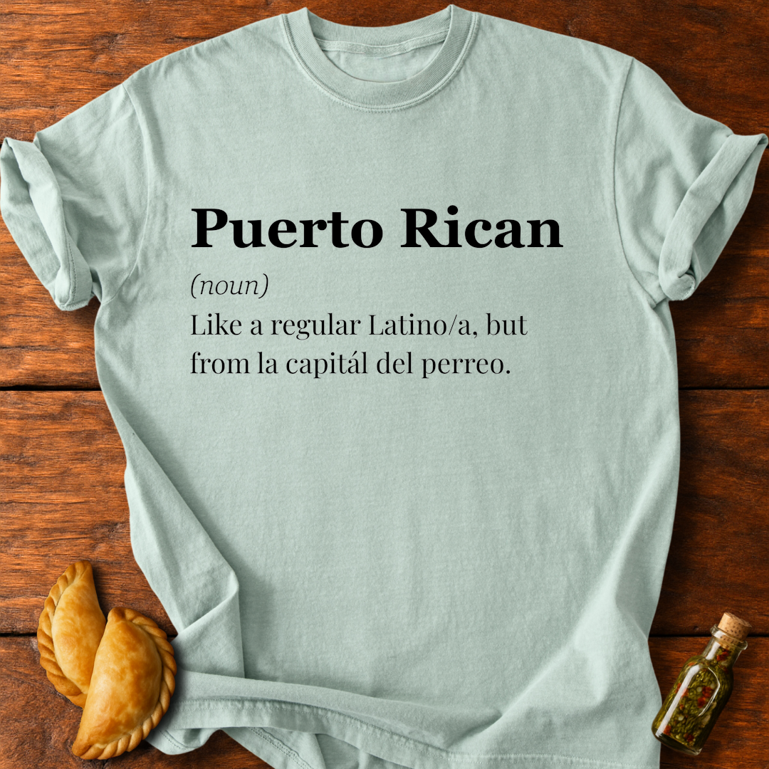 Puerto Rican Definition T-Shirt