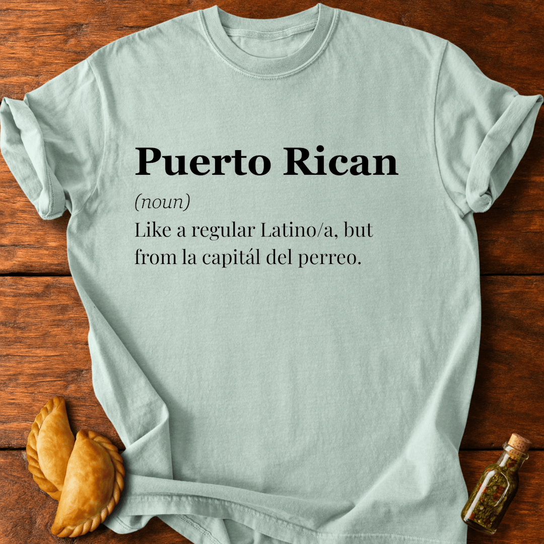 Puerto Rican Definition T-Shirt