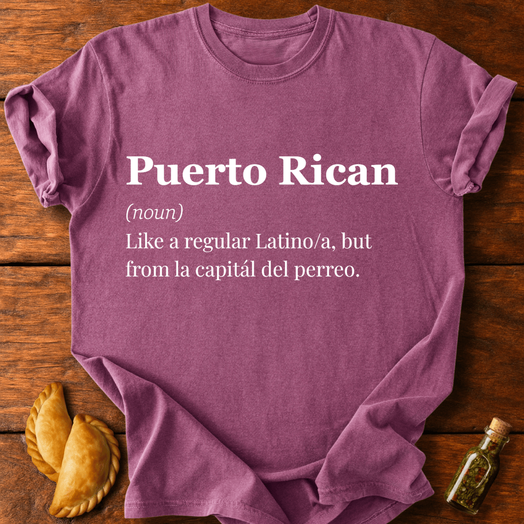 Puerto Rican Definition T-Shirt