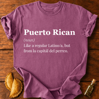 Puerto Rican Definition T-Shirt