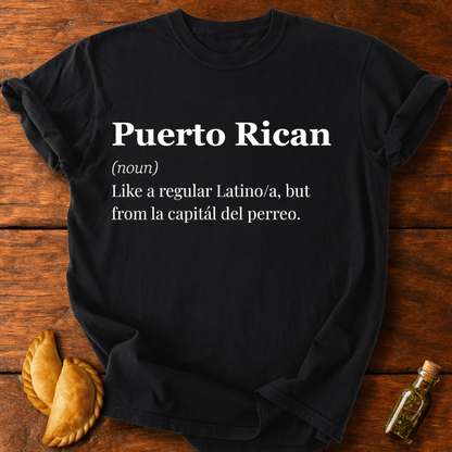 Puerto Rican Definition T-Shirt