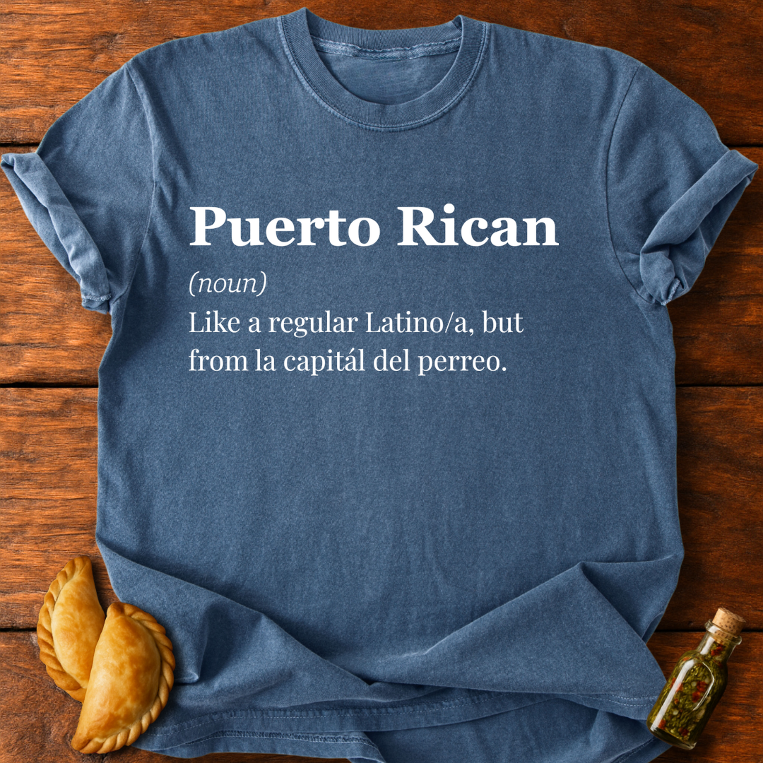 Puerto Rican Definition T-Shirt