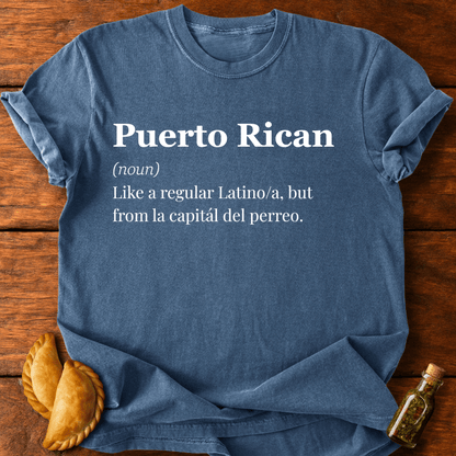 Puerto Rican Definition T-Shirt