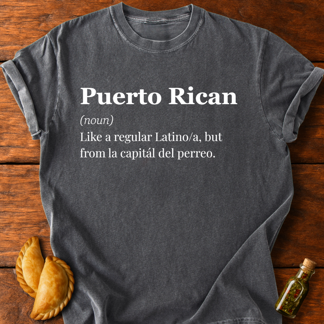 Puerto Rican Definition T-Shirt